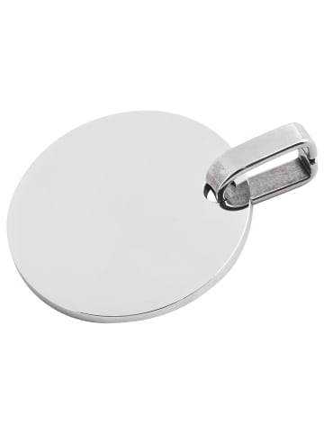 Adeliás Unisex Anhänger – Anhänger aus Edelstahl in silber