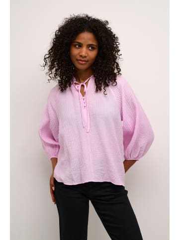 Kaffe Langarm-Bluse KAlianna in Lilac Snow