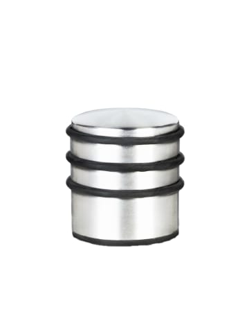 relaxdays 12 x Türstopper in Silber - (H)7,5 x Ø7 cm
