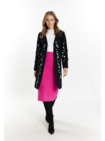 IZIA Damen Cardigan in Schwarz