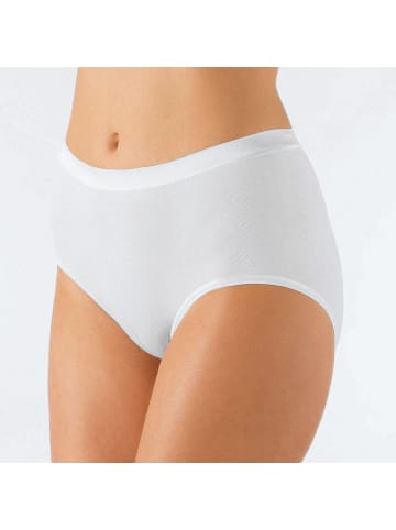 Nina von C. Baumwolle, Feinripp Bio Taillenslip in weiß