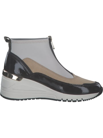 Marco Tozzi Stiefeletten in cream/black