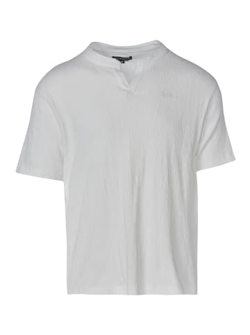 KOROSHI Kurzarm-t-shirt. in weiß