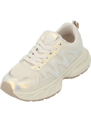 palado Sneakers Low in gold white combi