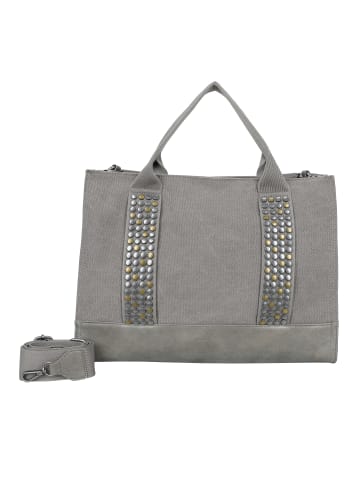 Fritzi aus Preußen Shopper Tote Bag Limited Rivet in Grau