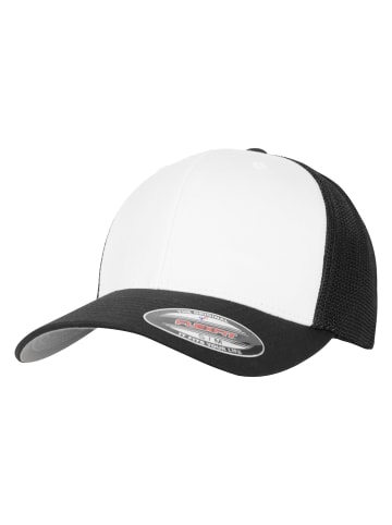  Flexfit Trucker in blk/wht/blk