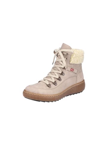 rieker Schnür-Stiefeletten für Damen in beige in beige