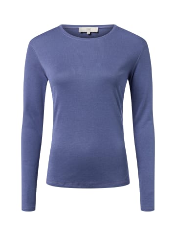 IPURI Langarmshirt in indigo