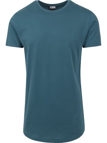 Urban Classics Long Tees in teal