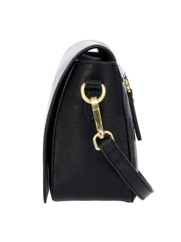 BRIC`s Volterra Schultertasche S Leder 23 cm in black