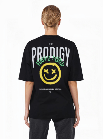 trueprodigy Oversize-Shirt Hajin F in Schwarz