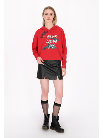 myMo ROCKS Women Hoodie in red