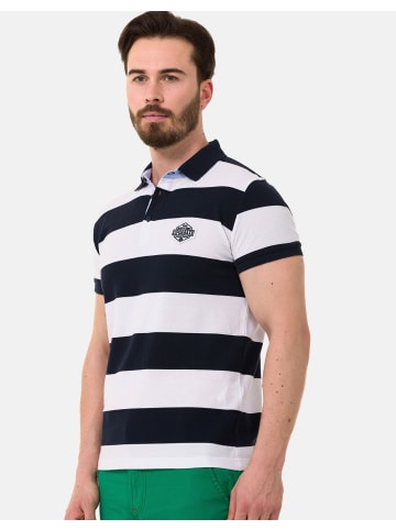 Cipo & Baxx T-Shirt CT741 in NAVYBLUE-WHITE