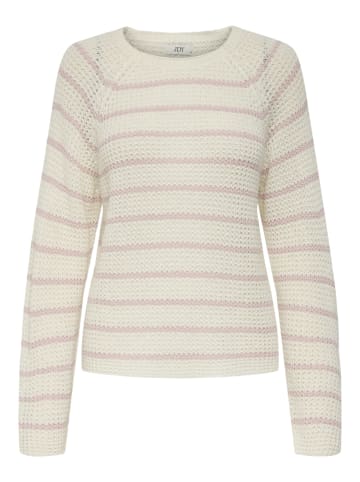 JDY Strickpullover in Cloud Dancer