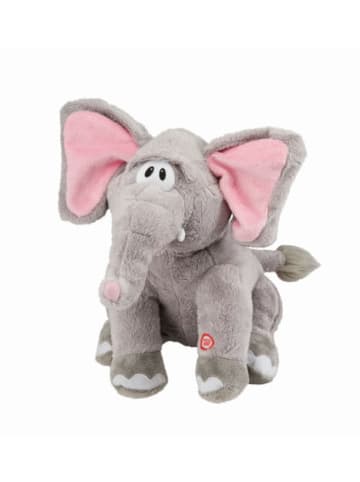 XTREM Toys & Sports Kuscheltier Singender Elefant Sugar Pie Honey Bunch, Höhe 27cm, ab 3 Jahre