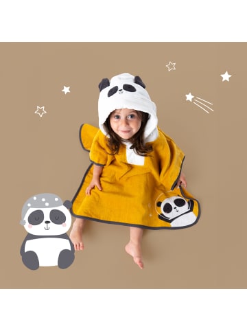 Schlummersack Frottee Badeponcho in Gold