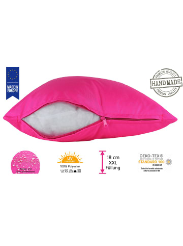 JACK Outdoor Dekokissen 30x50cm inkl. XXL Füllung in Pink