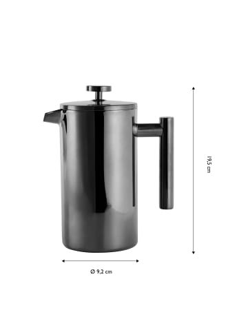 Echtwerk French Press 800 ml in Schwarz