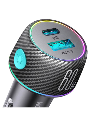 Joyroom JR-CCN01 60W USB-C USB-A Autoladegerät