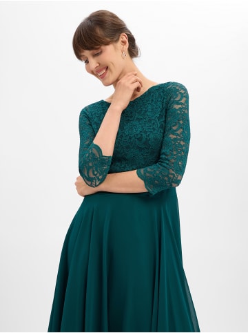 SWING Abendkleid in tanne - 0003