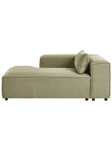 Beliani Sofaelement BRANDE in Grün - (W) 122 x (H) 70 x (L) 184 cm