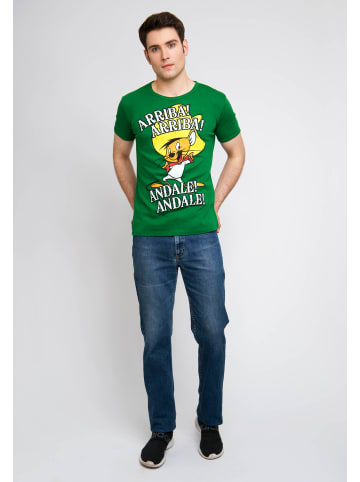 Logoshirt T-Shirt Looney Tunes - Arriba! Andale! in grün