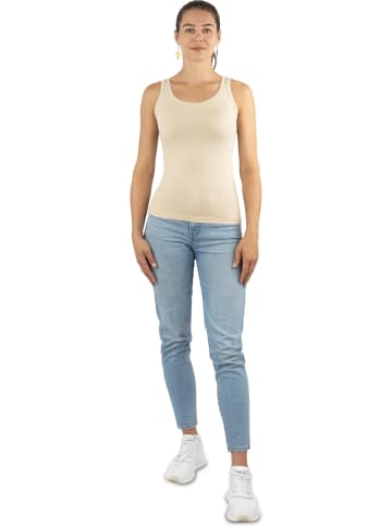 Janice 2 x Damen Top Nazca in Beige