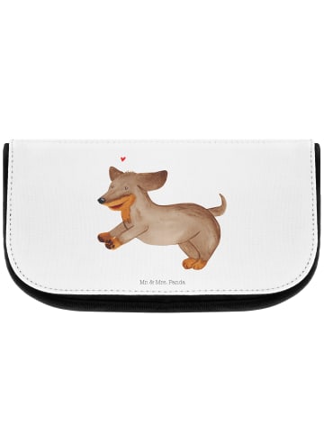 Mr. & Mrs. Panda Organizer Tasche Hund Dackel ohne Spruch in Weiß