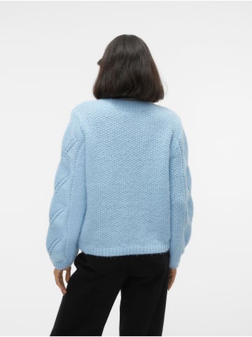 Vero Moda Strickpullover in Blue Bell