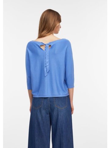 comma Strickpullover in 5444_blau