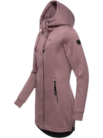 ragwear Sweatjacke Letti Bonded in Mauve24