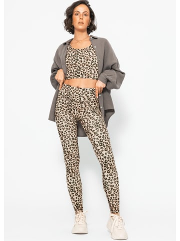 SASSYCLASSY Basic Sport-BH in Beige