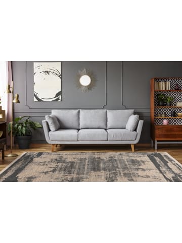 Arte Espina Kurzflor Teppich Adela 225 in grau - rechteckig