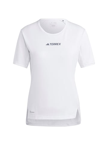 adidas Terrex Funktionsshirt MULTI in white