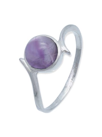 mantraroma 925er Silber - Ringe mit Amethyst