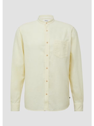s.Oliver Hemd in 1210_hellgelb