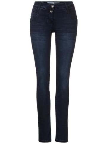 Cecil Jeans in blue black random wash