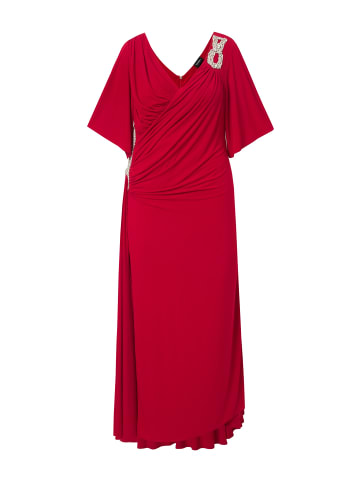 Ulla Popken Midikleid in hellrot