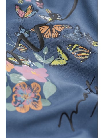 Color Kids T-Shirt COTshirt W. Print S/S, Girl in Blau