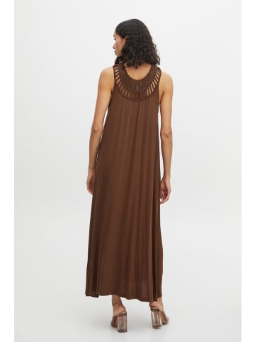 b.young Jerseykleid BYPIPA DR - 20813306  Kleid mit Ausschnittdetails in Braun
