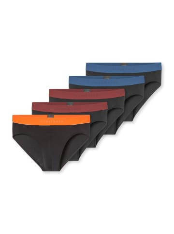 Schiesser Rioslip 955 Multi in schwarz, blau, rot
