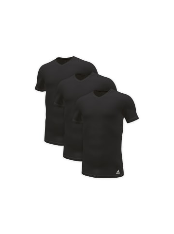 adidas T-Shirt 3er Pack in schwarz