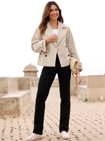 Sieh an! Trenchjacke in sand