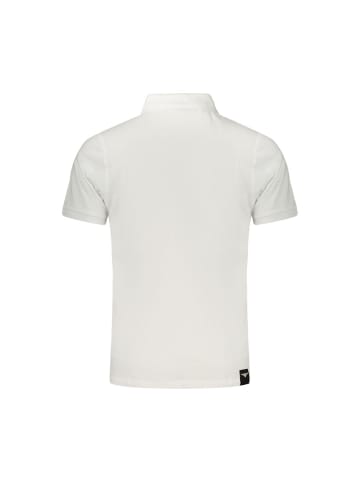 ACCADEMIA MILITARE Weiß Herren Cotone Poloshirt