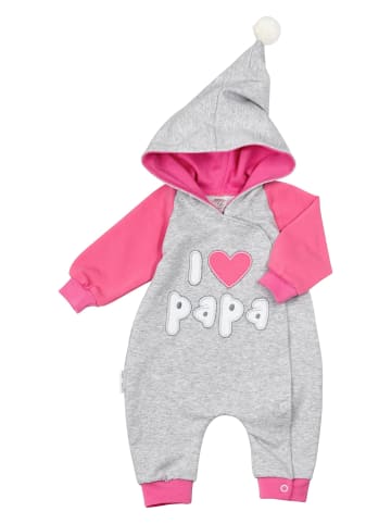 Baby Sweets Overall I love Mama & Papa in bunt