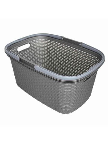 Rival Wäschekorb Rattan-Design, 32 Liter, 56 x 37 x 28 cm in Sortiert