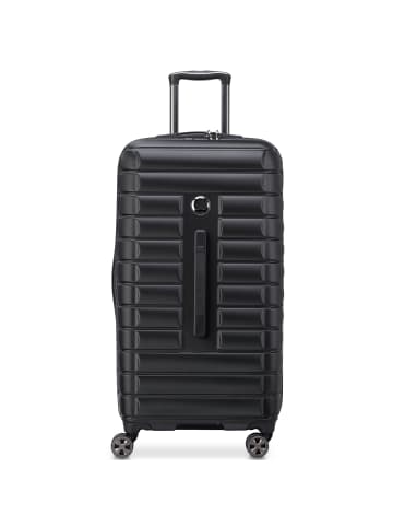 Delsey Shadow 5.0 4-Rollen Trolley 80 cm (platin) in schwarz