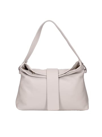 Viola Castellani Schultertasche in LIGHT GREY