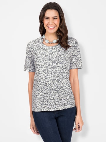 WITT WEIDEN Print-Shirt in hellblau-bedruckt