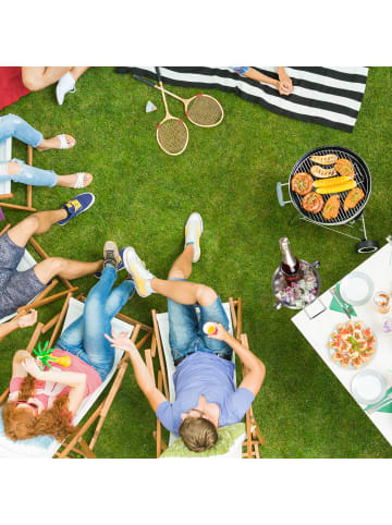 relaxdays 2x Sektkühlerhalter in Silber